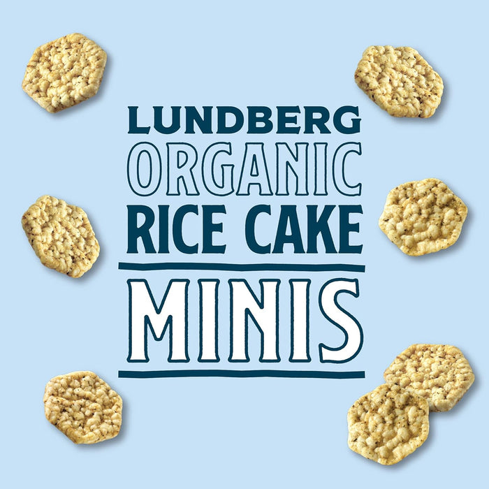 Lundberg Family Farms  Organic Rice Cake Minis Ginger Seaweed  5 Oz