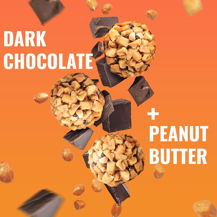 The Gfb  Dark Chocolate Peanut Butter Gluten Free Bites   4 Oz