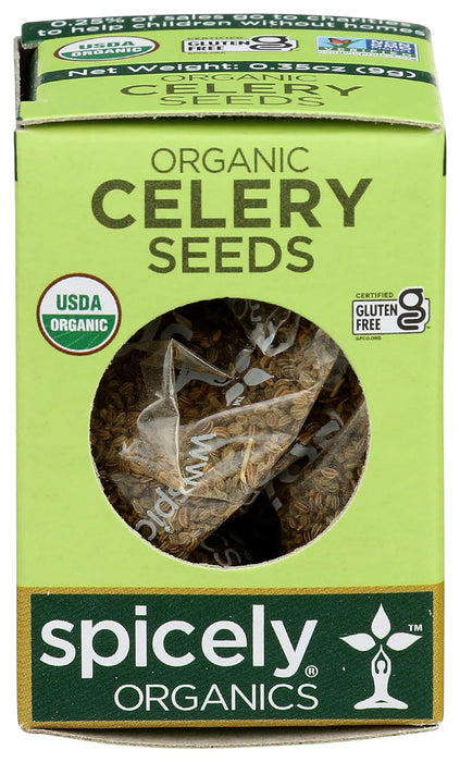 Spicely Organics  Organic Celery Seeds  .35 Oz