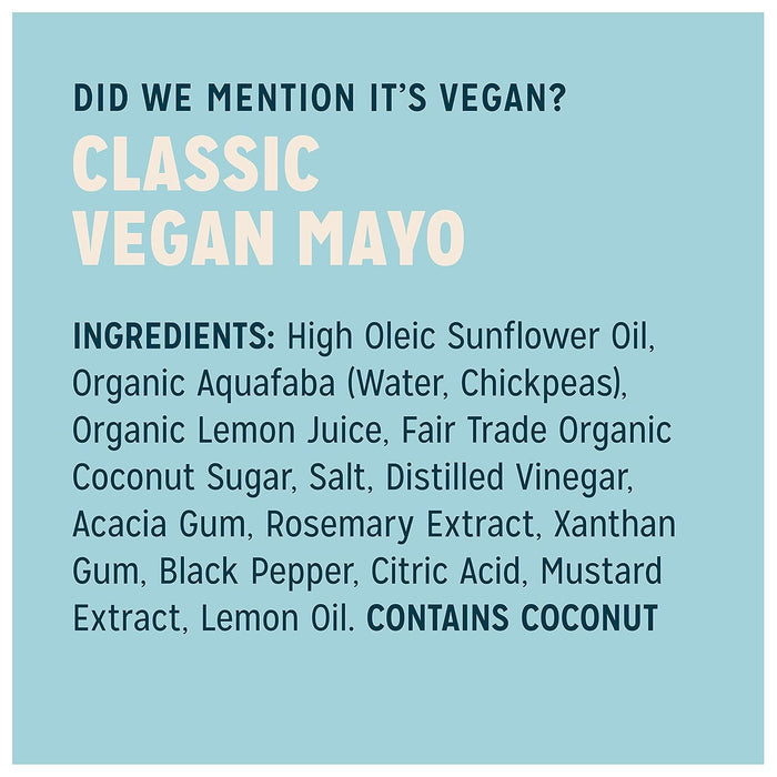 Sir Kensington's Classic Vegan Mayo 12 oz