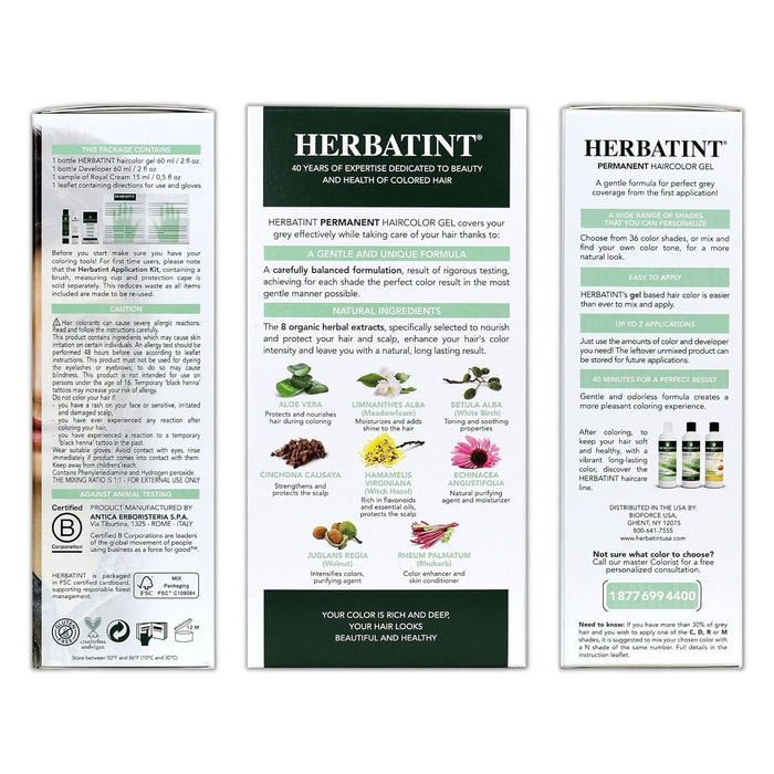 Herbatint  Permanent Haircolour Gel 7N Blonde  1 Each  4 Oz