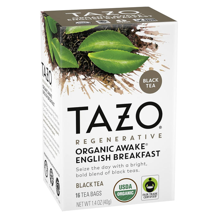 Tazo Tea Og2 Awake English Breakfast 16 Count