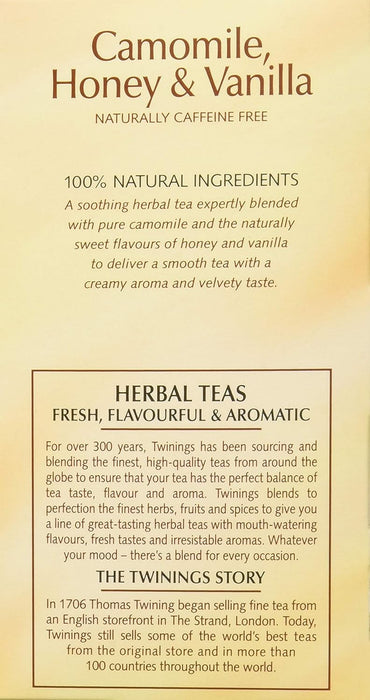 Twinings  Herbal Chamomile Honey And Vanilla  20 Bag