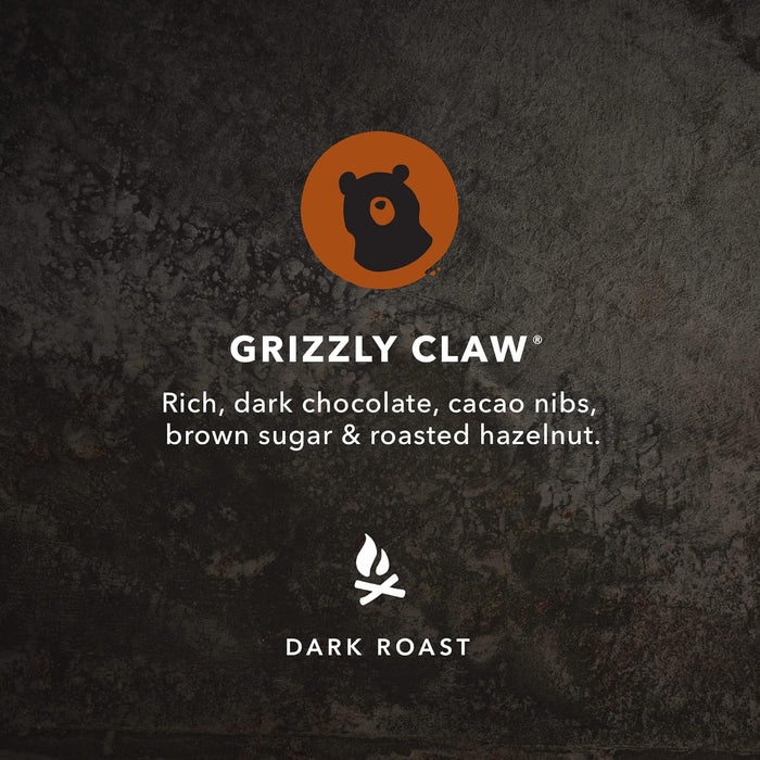 Kicking Horse  Organic Whole Bean Grizzly Claw Dark Roast   10 oz