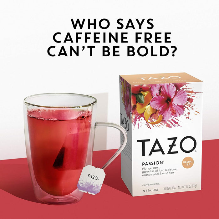 Tazo  Passion Herbal Tea  20 Bag