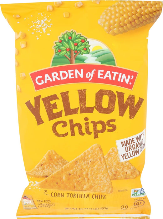 Garden Of Eatin`  Yellow Corn Tortilla Chips Tortilla Chips  16 Oz