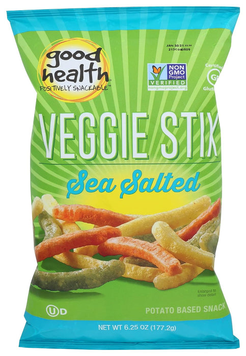 Good Health Natural Foods  Sea Salt Veggie Stix  6.25 Oz