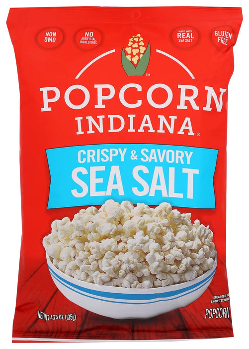 Popcorn Indiana  Popcorn Sea Salt  4.75 Oz