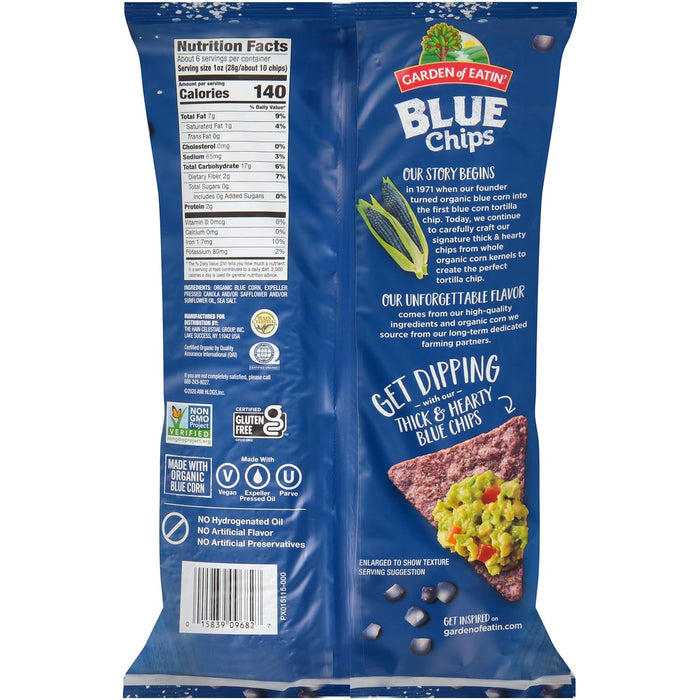 Garden Of Eatin'  Blue Corn Tortilla Chips  5.5 Oz