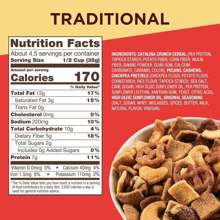 Catalina Crunch  Crunch Mix Traditional  6 Oz