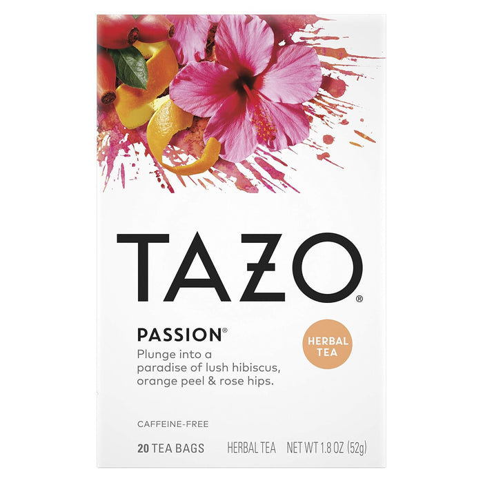 Tazo  Passion Herbal Tea  20 Bag