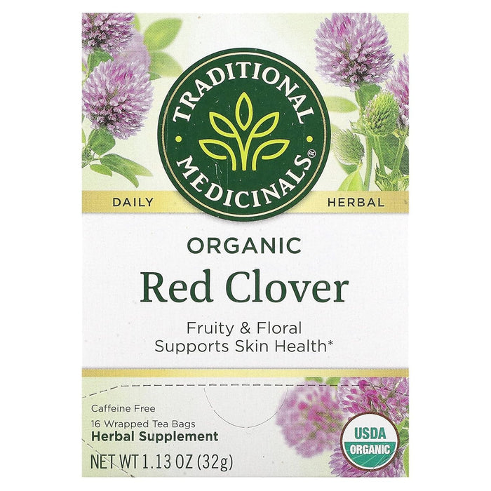 Traditional Medicinals  Herb Tea Red Clover  16 Bag