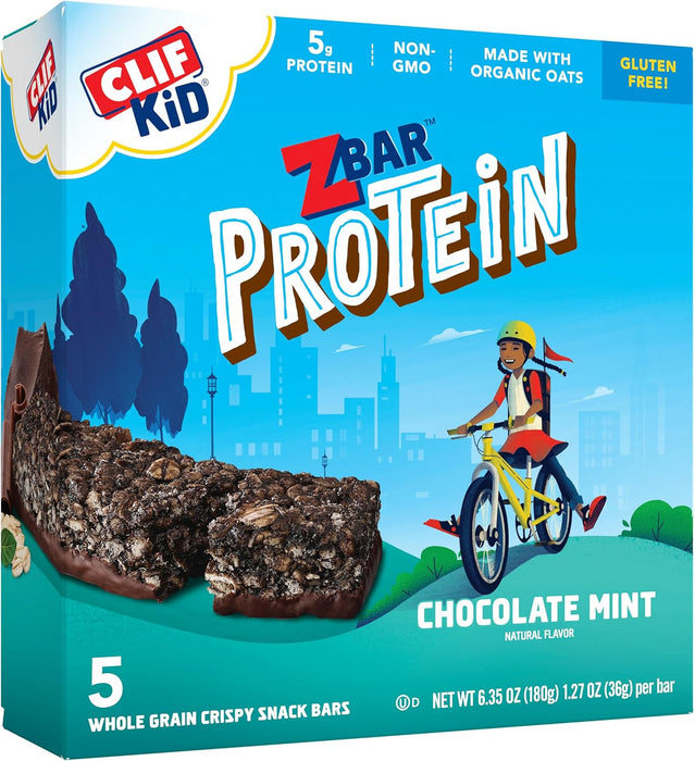 Clif Kid  Energy Snack Bars Chocolate Mint   1.27 Oz