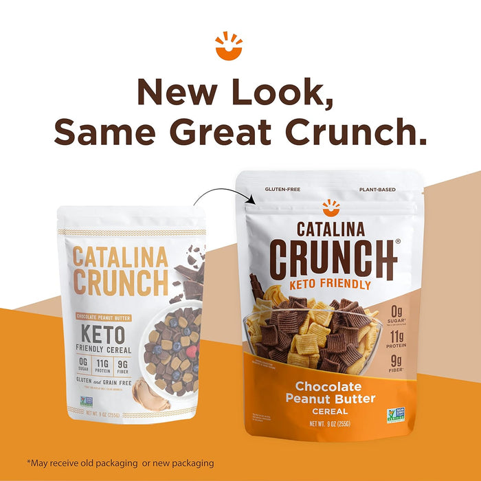 Catalina Crunch  Cereal Chocolate Peanut Butter   9 Oz