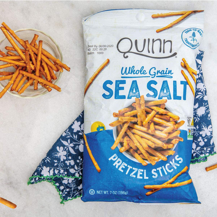 Quinn  Pretzels Classic Sea Salt Twist  7 Oz