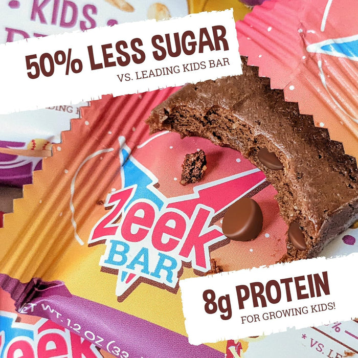 Zeek Bar Protein Bar Kids  Cosmic Cookie Dough 4.7 OZ