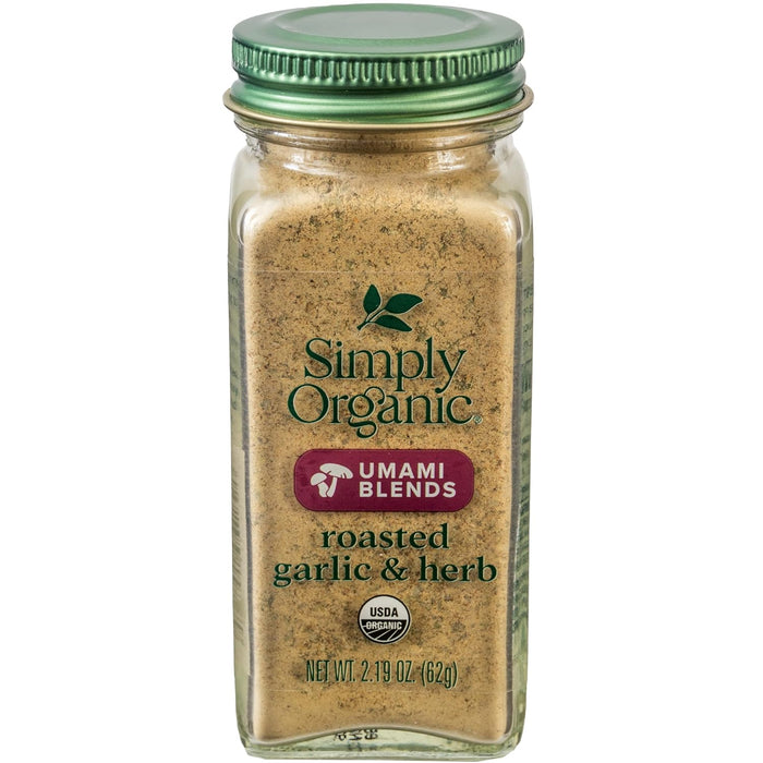 Simply Organic  Roasted Garlic And Herb Umami Blend  1 Each  2.19 Oz