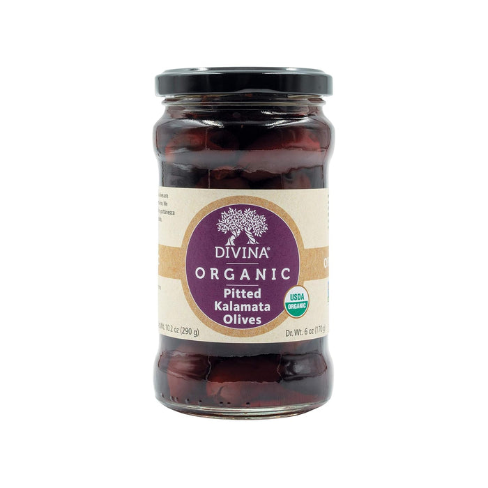 Divina  Organic Pitted Kalamata Olives  6 oz