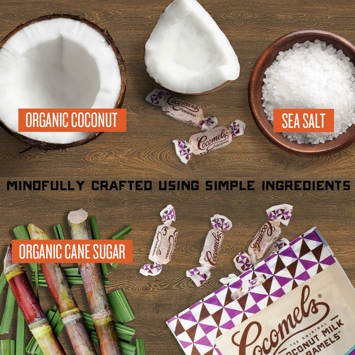 Cocomels Organic Coconut Milk Caramels Original 3.5 oz