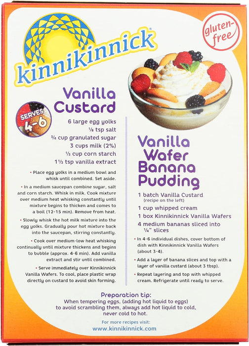 Kinnikinnick Foods  Gf Vanilla Wafer  6.3 Oz