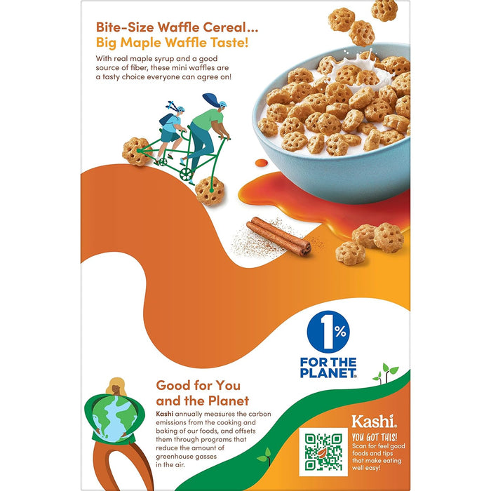 Kashi  Cereal Maple Waffle Crisp   9.5 Oz