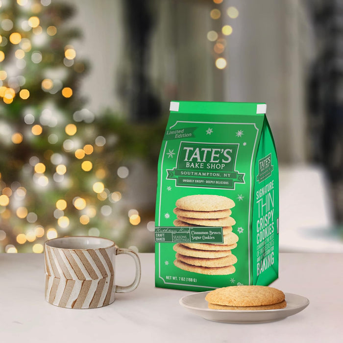 Tate'S Bake Shop  Cinnamon Brown Sugar Cookies  7 Oz