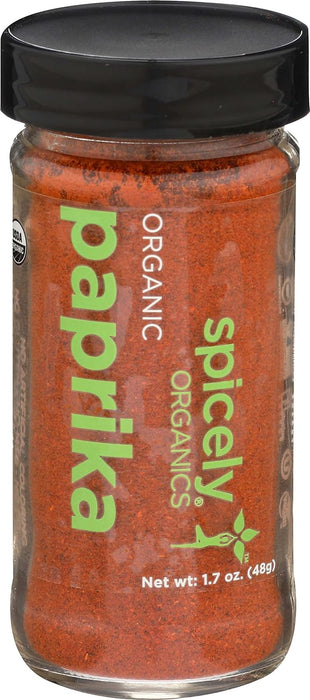 Spicely Organics  Organic Paprika  1.7 Oz