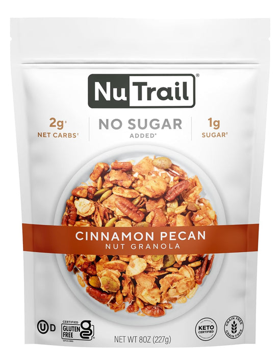 Nutrail Granola Cinnamon Pecan 8 OZ