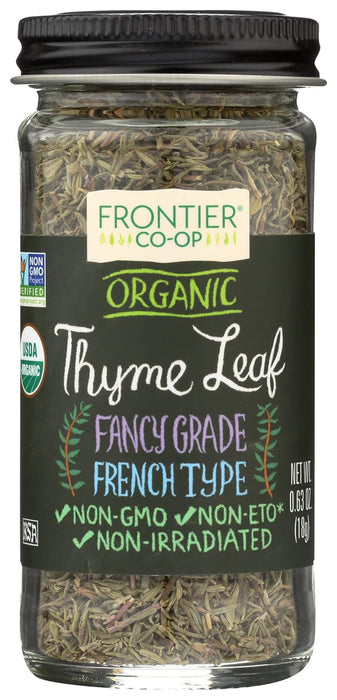 Frontier Nat Prod Co-op Organic Whole Thyme Leaf 0.8 OZ