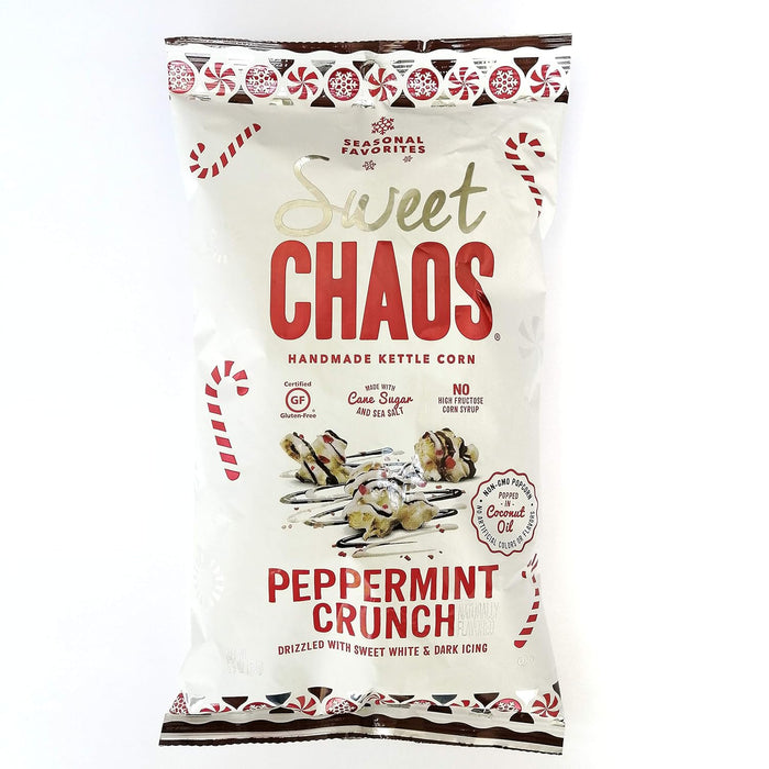 Sweet Chaos Handmade Kettle Corn Peppermint Crunch 5.5 oz