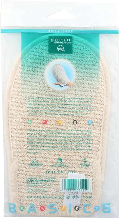 Earth Therapeutics  Loofah Sisal Bath Mitt   1 Ct