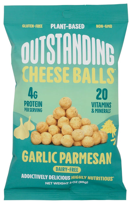 Outstanding Foods  Cheese Balls Garlic Parmesan  3 Oz
