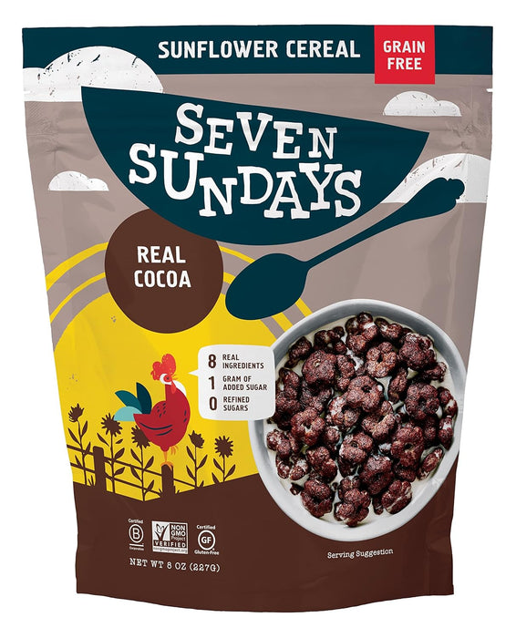 Seven Sundays  Sunflower Cereal Real Cocoa   8 Oz