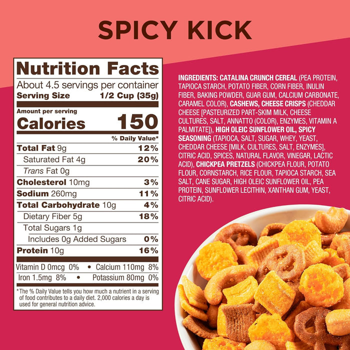 Catalina Crunch  Crunch Mix Spicy Kick  6 Oz