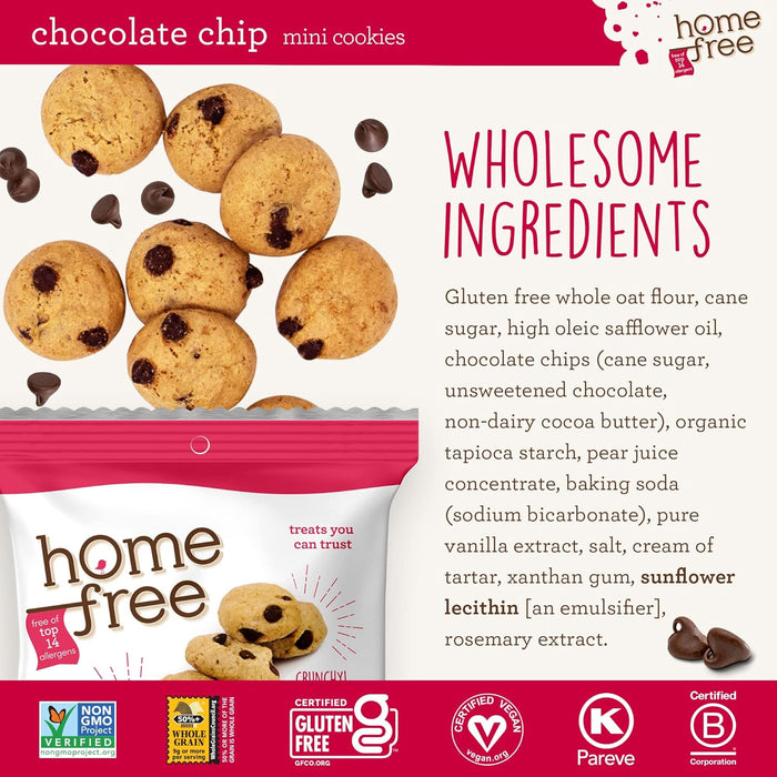 Home Free  Mini Cookies Chocolate Chip  1.1 Oz