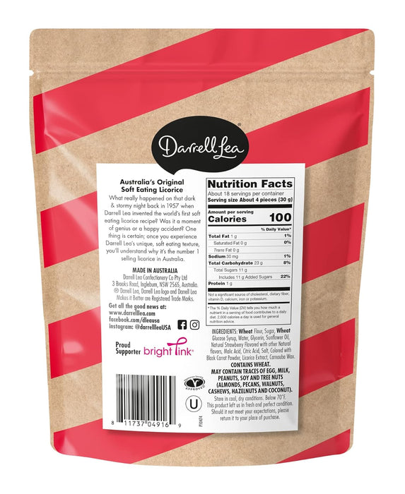 Darrell Lea Soft Australian Licorice 20 oz