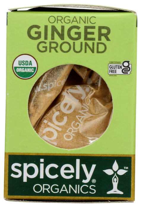 Spicely Organics  Organic Ginger Ground  .4 Oz