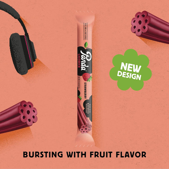 Panda Licorice Strawberry 1.1 oz