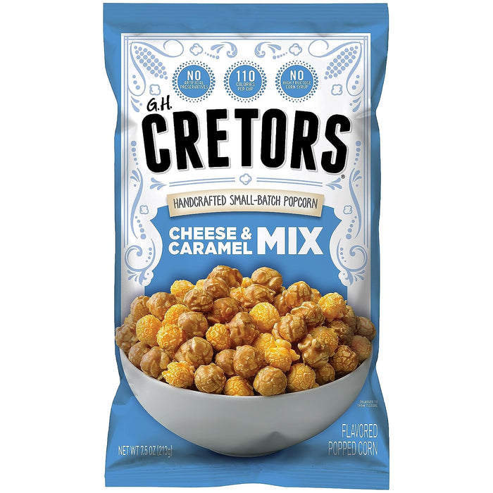 Cretors  Popcorn Cheese And Caramel Mix  7.5 Oz