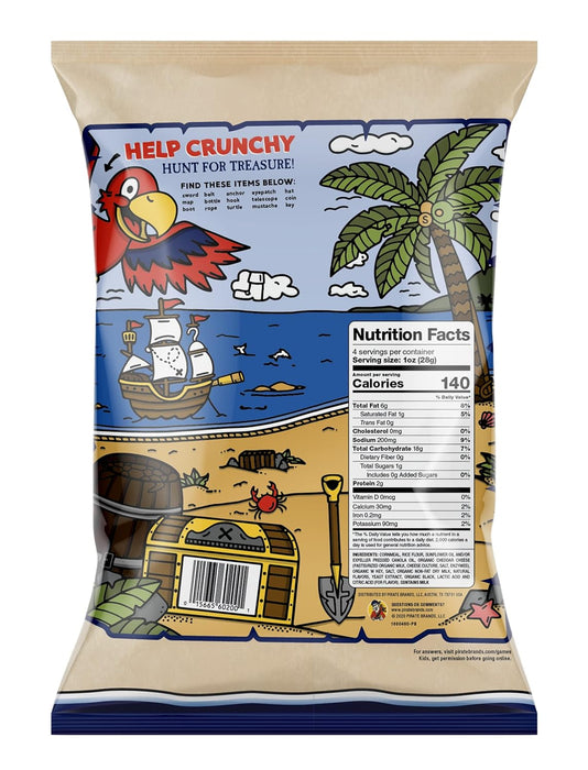 Pirate'S Booty  Baked Rice & Corn Aged White Cheddar Puffs  4 Oz