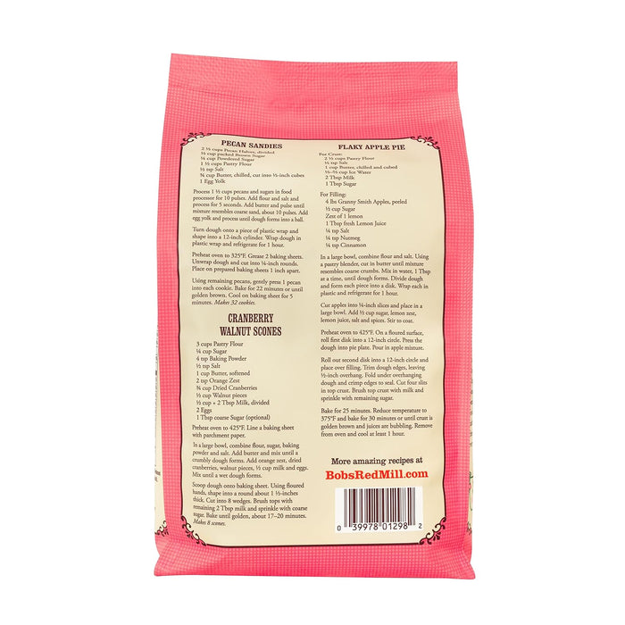 Bob'S Red Mill  Unbleached White Fine Pastry Flour   5 Lb