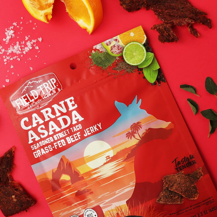 Field Trip, Carne Asada Street Taco Beef Jerky, 1 Oz