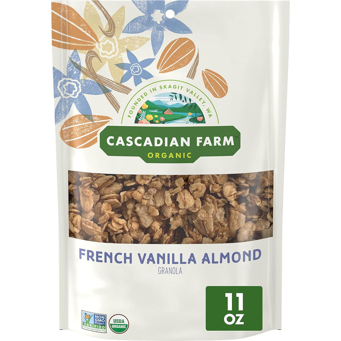 Cascadian Farm Granola Og2 French Vanilla 11 OZ