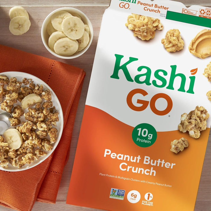 Kashi  Go Crush Cereal Peanut Butter   13.2 Oz