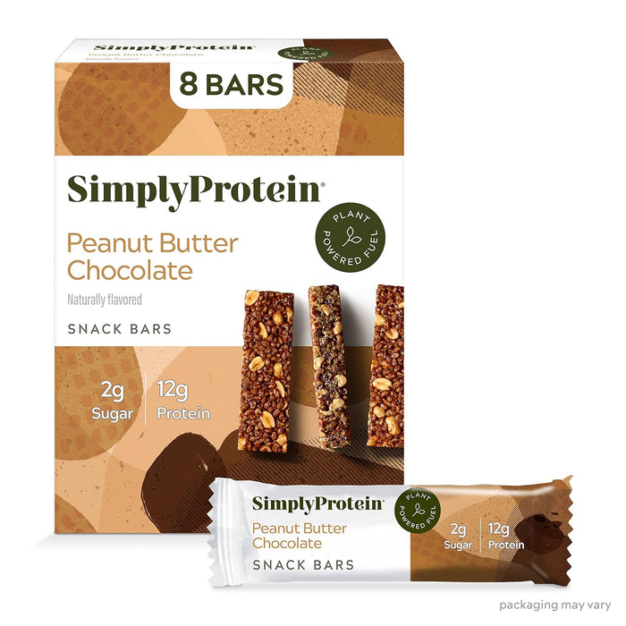 Simply Protein Protein Bar Peanut Butter Chocolate 1.41 OZ