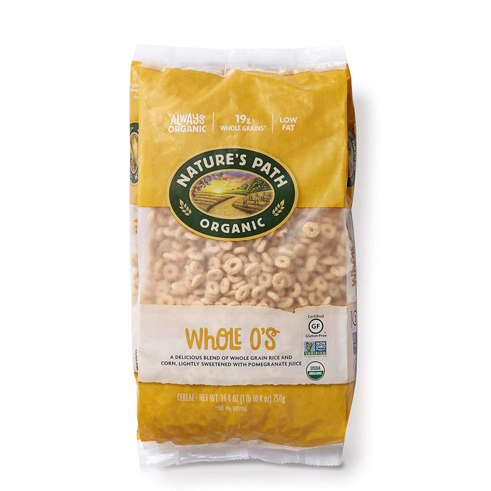 Nature'S Path  Organic Whole O'S Cereal   26.4 Oz