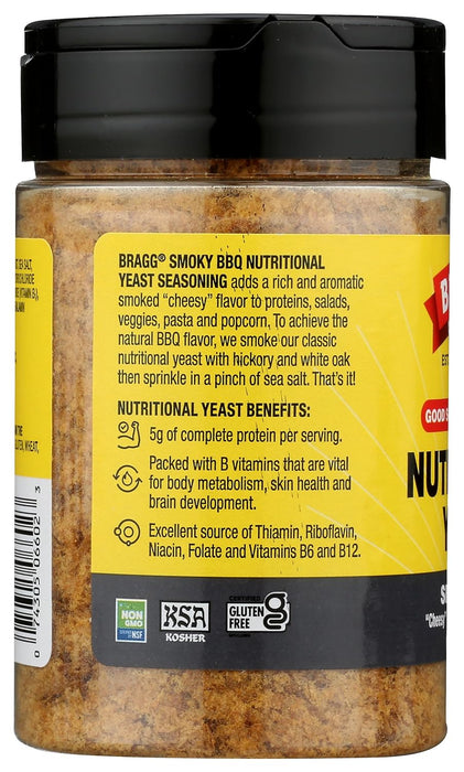 Bragg  Nutritional Bbq Yeast  3 Oz