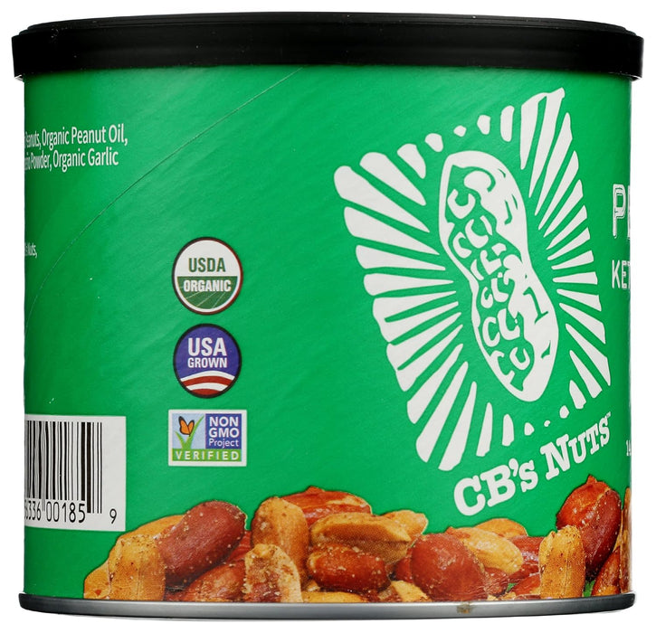 Cb`s Nuts Organic Kettle Roasted Jalapeno Peanuts 14 oz