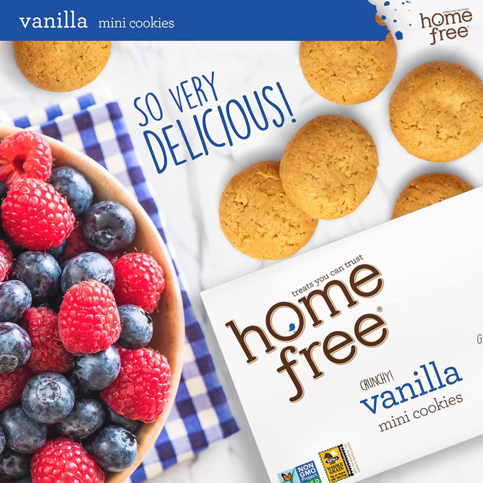 Home Free  Gluten Free Mini Cookies Vanilla  5 Oz