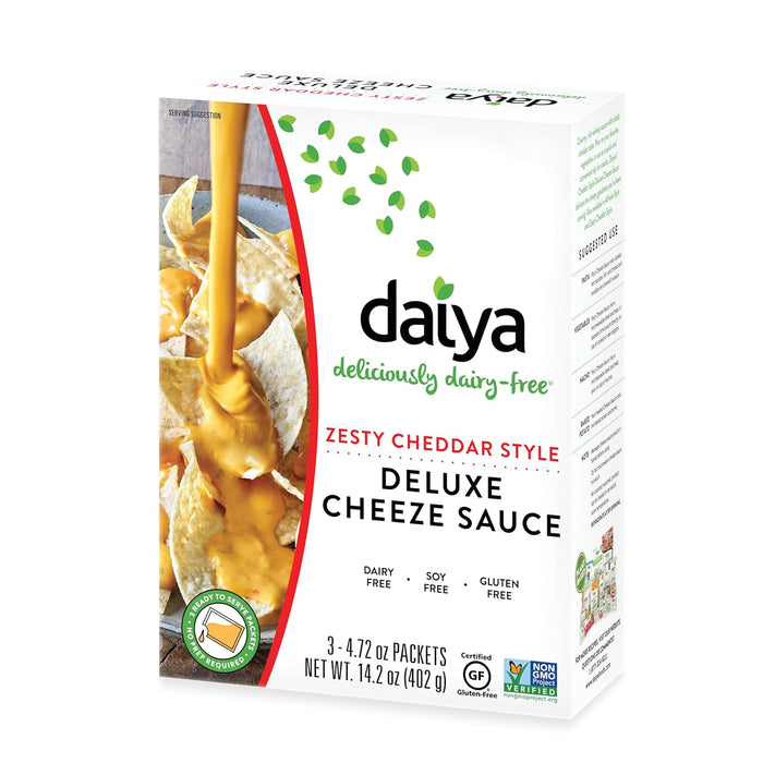 Daiya Dairy Free Zesty Cheddar Style Deluxe Cheeze Sauce 14.2 oz